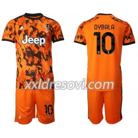 Juventus Paulo Dybala 10 Treći Dječji Komplet Dresovi za Nogomet 2020-2021 (+ kratke hlače)